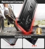 Tech-Protect Kevlar Pro Black Samsung Galaxy S23 Ultra Tok
