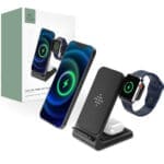 Tech-Protect QI15W-A20 3in1 Wireless Charger Black