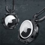 Tech-Protect TPU Carbon Apple AirTag Black