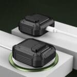 Tech-Protect X-Carbo Black AirPods 1/2 Tok