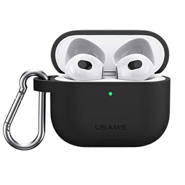 Usams AirPods 3 Black BH741AP01 Tok