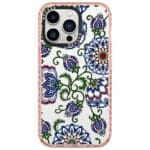 Vintage Floral Kryt iPhone 14 Pro Tok