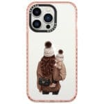 Warm Wishes Mom Brown Hair Kryt iPhone 14 Pro Tok