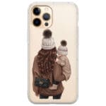 Warm Wishes Mom Brown Hair iPhone 12 Pro Max Tok