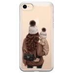 Warm Wishes Mom Brown Hair iPhone 8/7/SE 2020/SE 2022 Tok