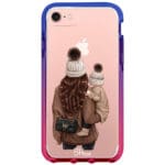 Warm Wishes Mom Brown Hair iPhone 8/7/SE 2020/SE 2022 Tok