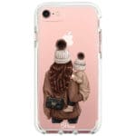 Warm Wishes Mom Brown Hair iPhone 8/7/SE 2020/SE 2022 Tok