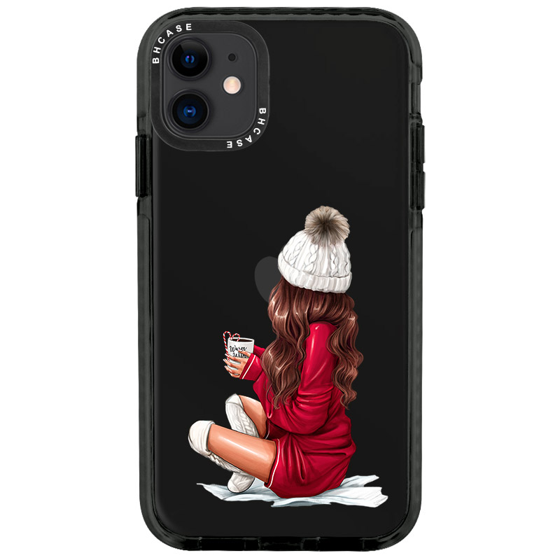 Winter Chill Brown Hair iPhone 11 Tok