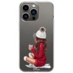 Winter Chill Brown Hair iPhone 13 Pro Tok