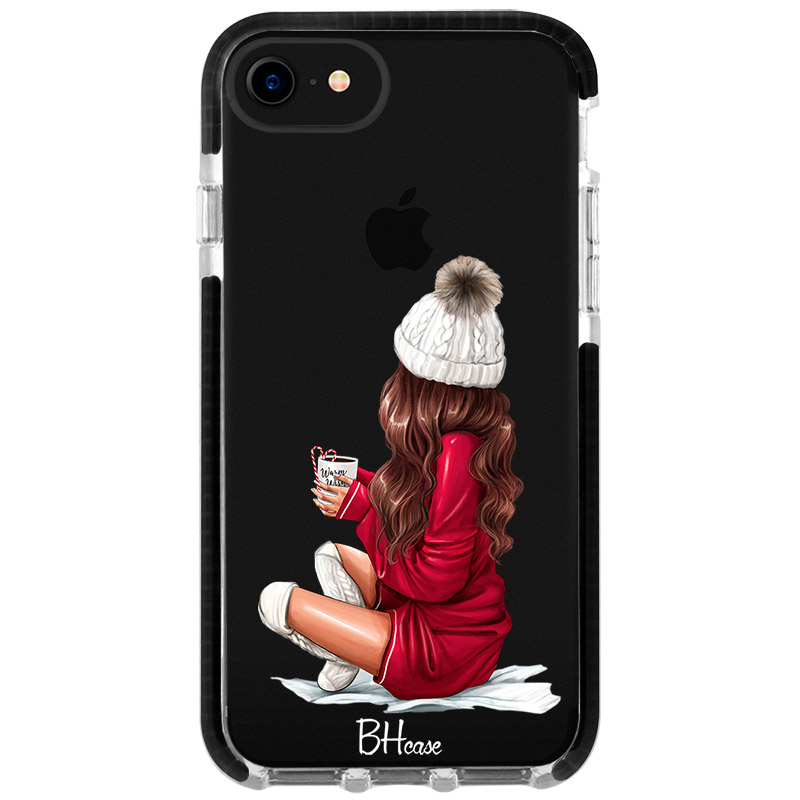 Winter Chill Brown Hair iPhone 8/7/SE 2020/SE 2022 Tok