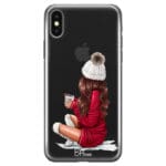 Winter Chill Brown Hair iPhone X/XS Tok