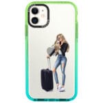 Woman Blonde With Baggage iPhone 11 Tok