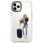 Woman Blonde With Baggage iPhone 11 Pro Tok