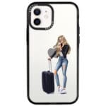 Woman Blonde With Baggage iPhone 12/12 Pro Tok