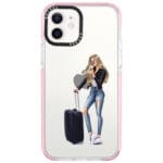 Woman Blonde With Baggage iPhone 12/12 Pro Tok