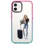 Woman Blonde With Baggage iPhone 12/12 Pro Tok
