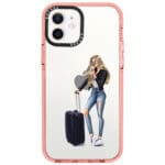 Woman Blonde With Baggage iPhone 12/12 Pro Tok