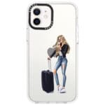 Woman Blonde With Baggage iPhone 12/12 Pro Tok