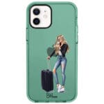 Woman Blonde With Baggage iPhone 12/12 Pro Tok