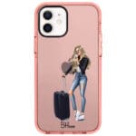 Woman Blonde With Baggage iPhone 12/12 Pro Tok