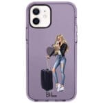Woman Blonde With Baggage iPhone 12/12 Pro Tok