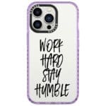 Work Hard Stay Humble Kryt iPhone 14 Pro Tok