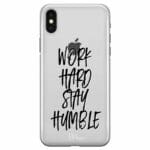 Work Hard Stay Humble iPhone X/XS Tok