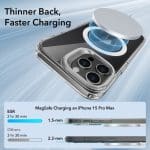 ESR Classic Kickstand Halolock MagSafe Clear iPhone 15 Pro Max Tok