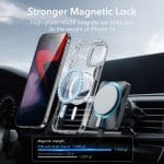 ESR Classic Kickstand Halolock MagSafe Clear iPhone 15 Pro Max Tok