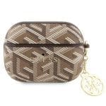 Guess GUAPPGCE4CW Brown GCube Charm AirPods Pro Tok