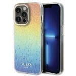 Guess GUHCP15LHDECMI Rainbow Hardcase IML Faceted Mirror Disco Iridescent iPhone 15 Pro Tok