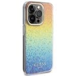 Guess GUHCP15LHDECMI Rainbow Hardcase IML Faceted Mirror Disco Iridescent iPhone 15 Pro Tok