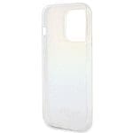Guess GUHCP15LHDECMI Rainbow Hardcase IML Faceted Mirror Disco Iridescent iPhone 15 Pro Tok
