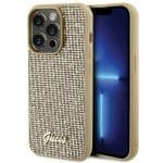 Guess GUHCP15LPMSDGSD Gold Hardcase Disco Metal Script iPhone 15 Pro Tok