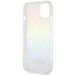 Guess GUHCP15SHDECMI Rainbow Hardcase IML Faceted Mirror Disco Iridescent iPhone 15 Tok