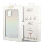 Guess GUHCP15SHDECMI Rainbow Hardcase IML Faceted Mirror Disco Iridescent iPhone 15 Tok