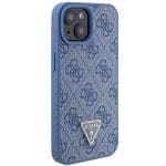 Guess GUHCP15SP4TDSCPB Blue Hardcase Crossbody 4G Metal Logo iPhone 15 Tok