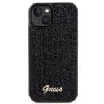 Guess GUHCP15SPMSDGSK Black Hardcase Disco Metal Script iPhone 15 Tok