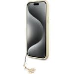 Guess GUHCP15XGF4GGR Grey Hardcase 4G Charms Collection iPhone 15 Pro Max Tok