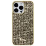 Guess GUHCP15XPMSDGSD Gold Hardcase Disco Metal Script iPhone 15 Pro Max Tok