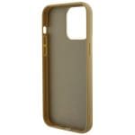 Guess GUHCP15XPMSDGSD Gold Hardcase Disco Metal Script iPhone 15 Pro Max Tok