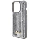 Guess GUHCP15XPSFDGSS Silver Hardcase Sequin Script Metal iPhone 15 Pro Max Tok