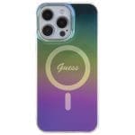 Guess GUHMP15LHITSK Rainbow Hardcase IML Iridescent MagSafe iPhone 15 Pro Tok