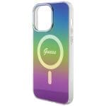 Guess GUHMP15LHITSK Rainbow Hardcase IML Iridescent MagSafe iPhone 15 Pro Tok