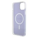 Guess GUHMP15SHITSU Purple Hardcase IML Iridescent MagSafe iPhone 15 Tok