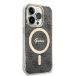 Guess IML 4G MagSafe Black iPhone 15 Pro Tok