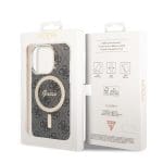 Guess IML 4G MagSafe Black iPhone 15 Pro Tok