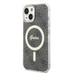 Guess IML 4G MagSafe Brown iPhone 15 Tok