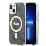 Guess IML 4G MagSafe Brown iPhone 15 Tok