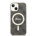Guess IML 4G MagSafe Brown iPhone 15 Tok